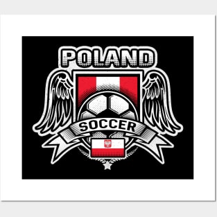 Poland Soccer Futbol Posters and Art